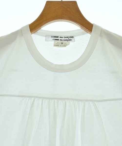 COMME des GARCONS COMME des GARCONS（コムデギャルソンコムデギャルソン）Tシャツ・カットソー 白 サイズ:S レディース/2200684576039