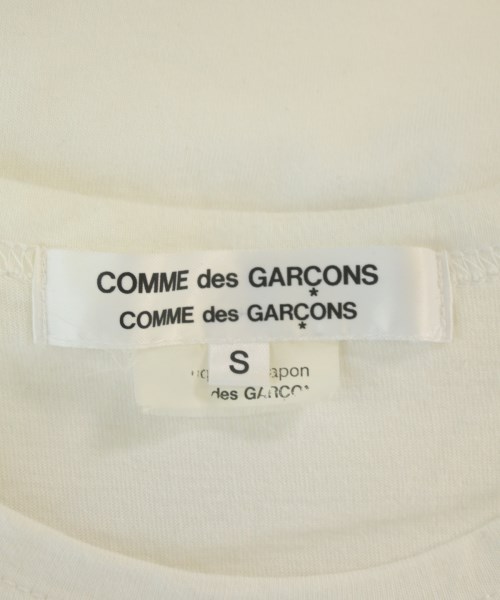 COMME des GARCONS COMME des GARCONS（コムデギャルソンコムデギャルソン）Tシャツ・カットソー 白 サイズ:S レディース/2200688282028