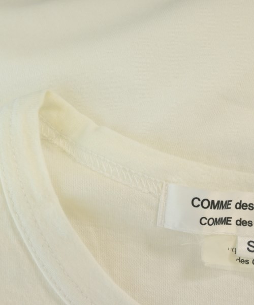 COMME des GARCONS COMME des GARCONS（コムデギャルソンコムデギャルソン）Tシャツ・カットソー 白 サイズ:S レディース/2200688282028