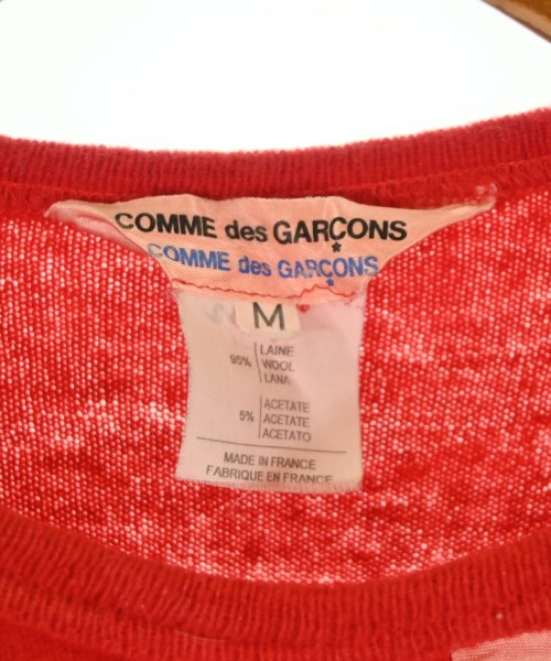 COMME des GARCONS COMME des GARCONS（コムデギャルソンコムデギャルソン）ニット・セーター 赤 サイズ:M レディース/2200681973046