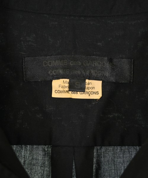 COMME des GARCONS COMME des GARCONS（コムデギャルソンコムデギャルソン）ブラウス 黒 サイズ:S レディース/2200682091053