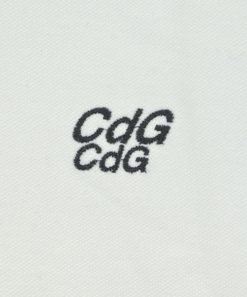 COMME des GARCONS COMME des GARCONS（コムデギャルソンコムデギャルソン）ポロシャツ 白 サイズ:M レディース/2200682324076