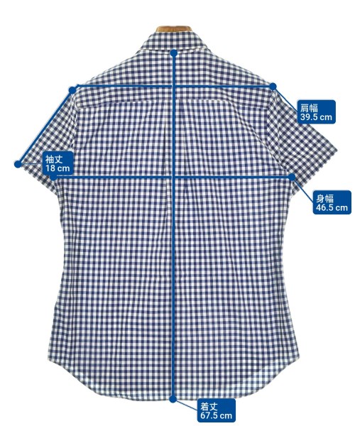 COMME des GARCONS COMME des GARCONS（コムデギャルソンコムデギャルソン）カジュアルシャツ 青 サイズ:S レディース/2200682324090