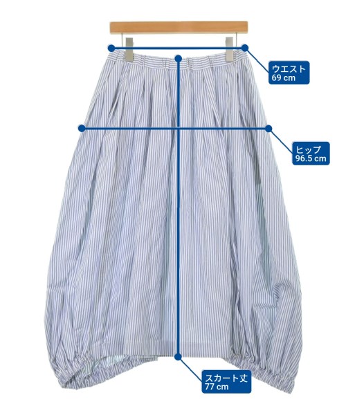 COMME des GARCONS COMME des GARCONS（コムデギャルソンコムデギャルソン）ロング・マキシ丈スカート 白 サイズ:M レディース/2200684559070