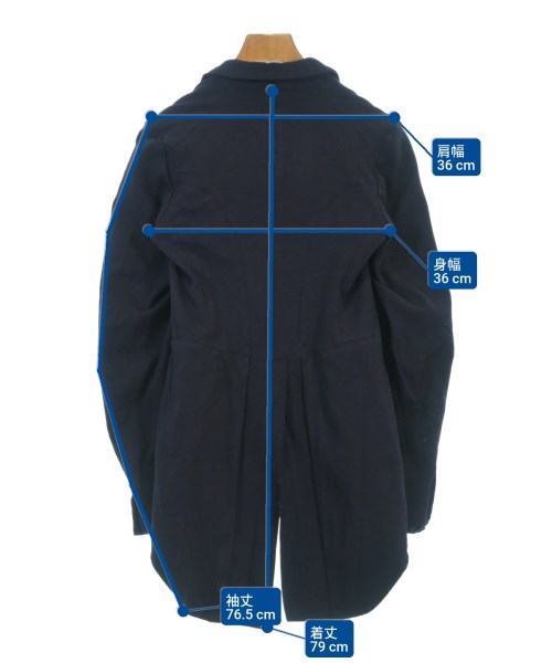 COMME des GARCONS COMME des GARCONS（コムデギャルソンコムデギャルソン）カジュアルジャケット 紺 サイズ:XS レディース/2200689359019