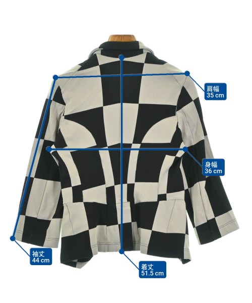 COMME des GARCONS COMME des GARCONS（コムデギャルソンコムデギャルソン）カジュアルジャケット グレー サイズ:XS レディース/2200689721069