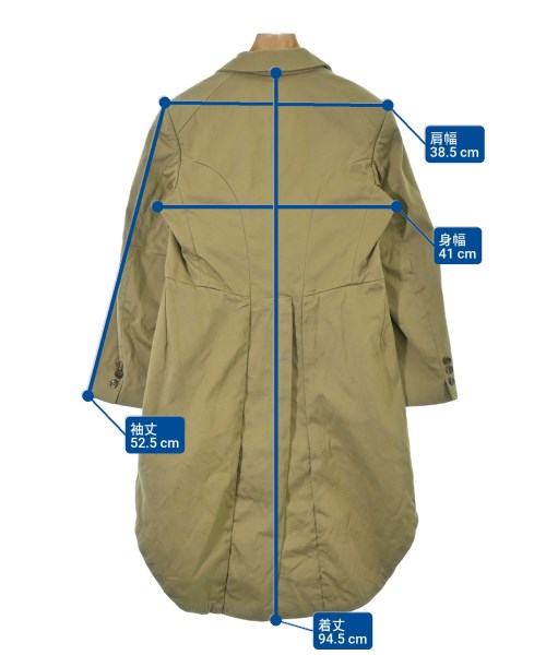 COMME des GARCONS COMME des GARCONS（コムデギャルソンコムデギャルソン）その他 ベージュ サイズ:XS レディース/2200689721076