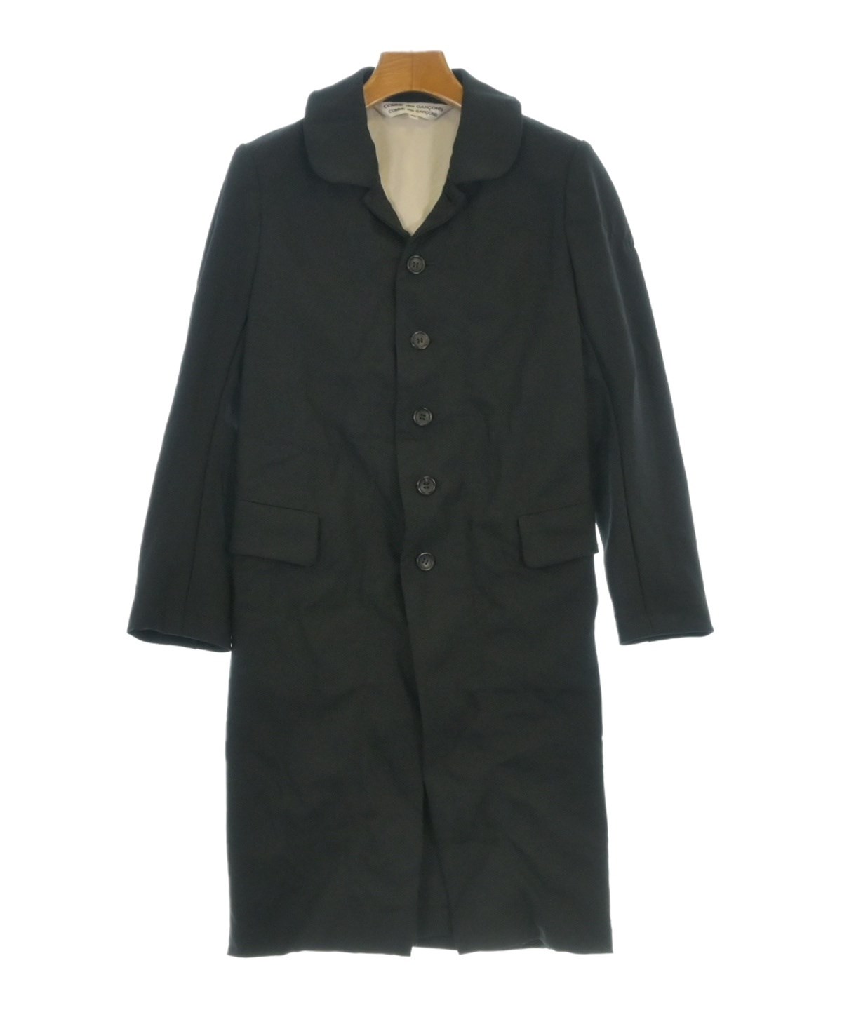 d*2様 COMME des GARÇONS ブラックロングコート XS COMME des GARCONS COMME des GARCONS（コムデギャルソン