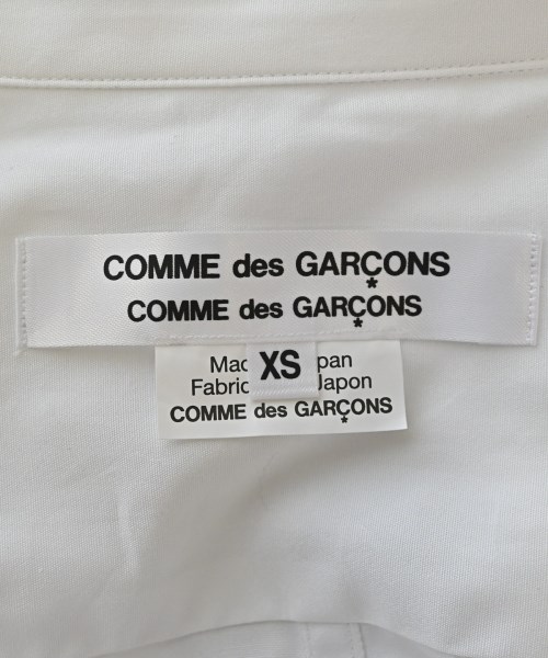 COMME des GARCONS COMME des GARCONS（コムデギャルソンコムデギャルソン）カジュアルシャツ 白 サイズ:XS レディース/2200682130028