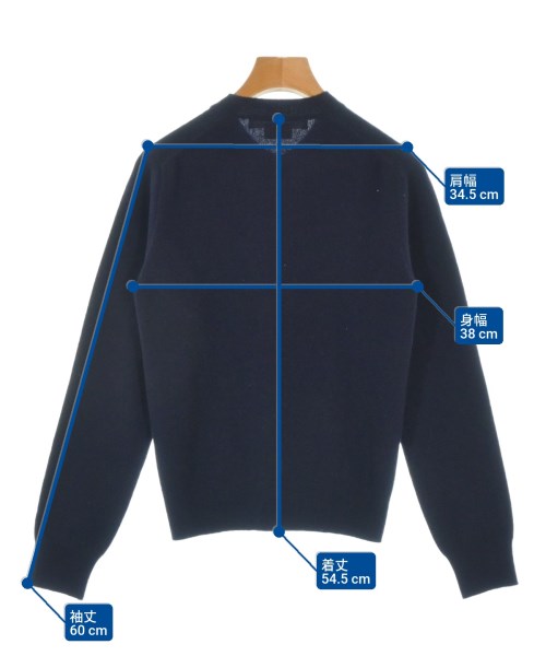 COMME des GARCONS COMME des GARCONS（コムデギャルソンコムデギャルソン）カーディガン 紺 サイズ:S レディース/2200685795040