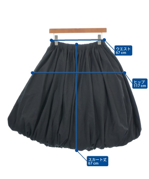 COMME des GARCONS COMME des GARCONS（コムデギャルソンコムデギャルソン）ロング・マキシ丈スカート 黒 サイズ:XS レディース/2200686451013