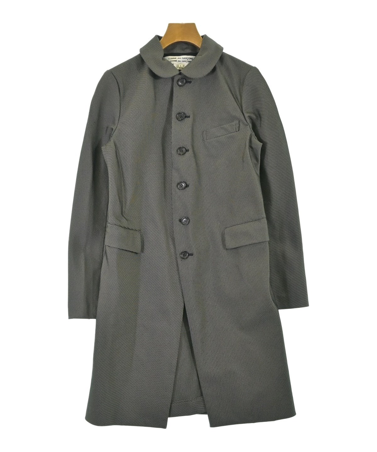 【美品】COMME des GARCONS コムコム ロングコート グレー S COMME des GARCONS COMME des GARCONS（コムデギャルソン