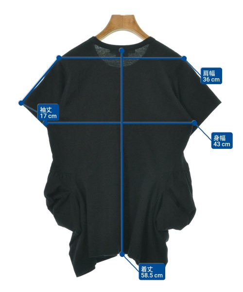 COMME des GARCONS COMME des GARCONS（コムデギャルソンコムデギャルソン）Tシャツ・カットソー 黒 サイズ:S レディース/2200691590066