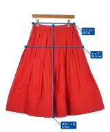 COMME des GARCONS COMME des GARCONS（コムデギャルソンコムデギャルソン）ロング・マキシ丈スカート 赤 サイズ:S レディース/2200687557042