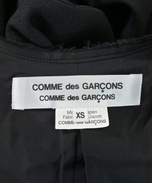 COMME des GARCONS COMME des GARCONS（コムデギャルソンコムデギャルソン）ノーカラージャケット 黒 サイズ:XS レディース/2200691661025