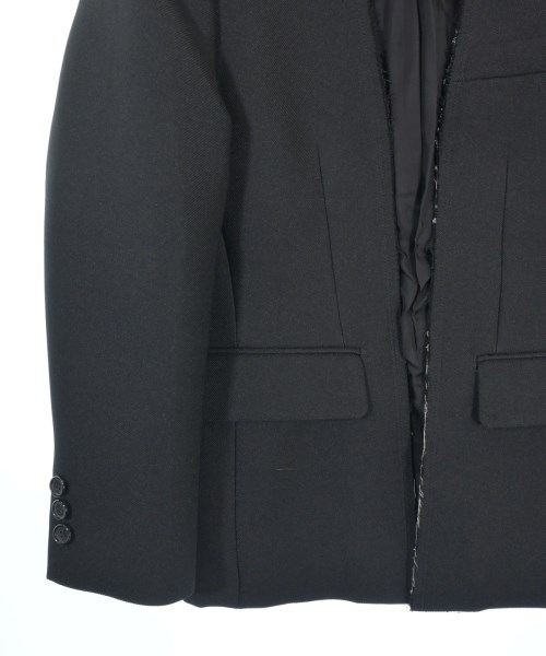 COMME des GARCONS COMME des GARCONS（コムデギャルソンコムデギャルソン）ノーカラージャケット 黒 サイズ:XS レディース/2200691661025