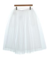 COMME des GARCONS COMME des GARCONS（コムデギャルソンコムデギャルソン）ひざ丈スカート 白 サイズ:M レディース/2200691672076