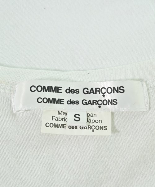 COMME des GARCONS COMME des GARCONS（コムデギャルソンコムデギャルソン）Tシャツ・カットソー 白 サイズ:S レディース/2200691840024