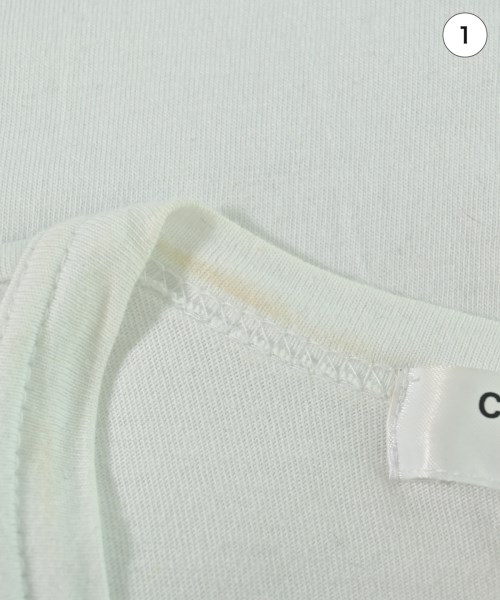 COMME des GARCONS COMME des GARCONS（コムデギャルソンコムデギャルソン）Tシャツ・カットソー 白 サイズ:S レディース/2200691840024