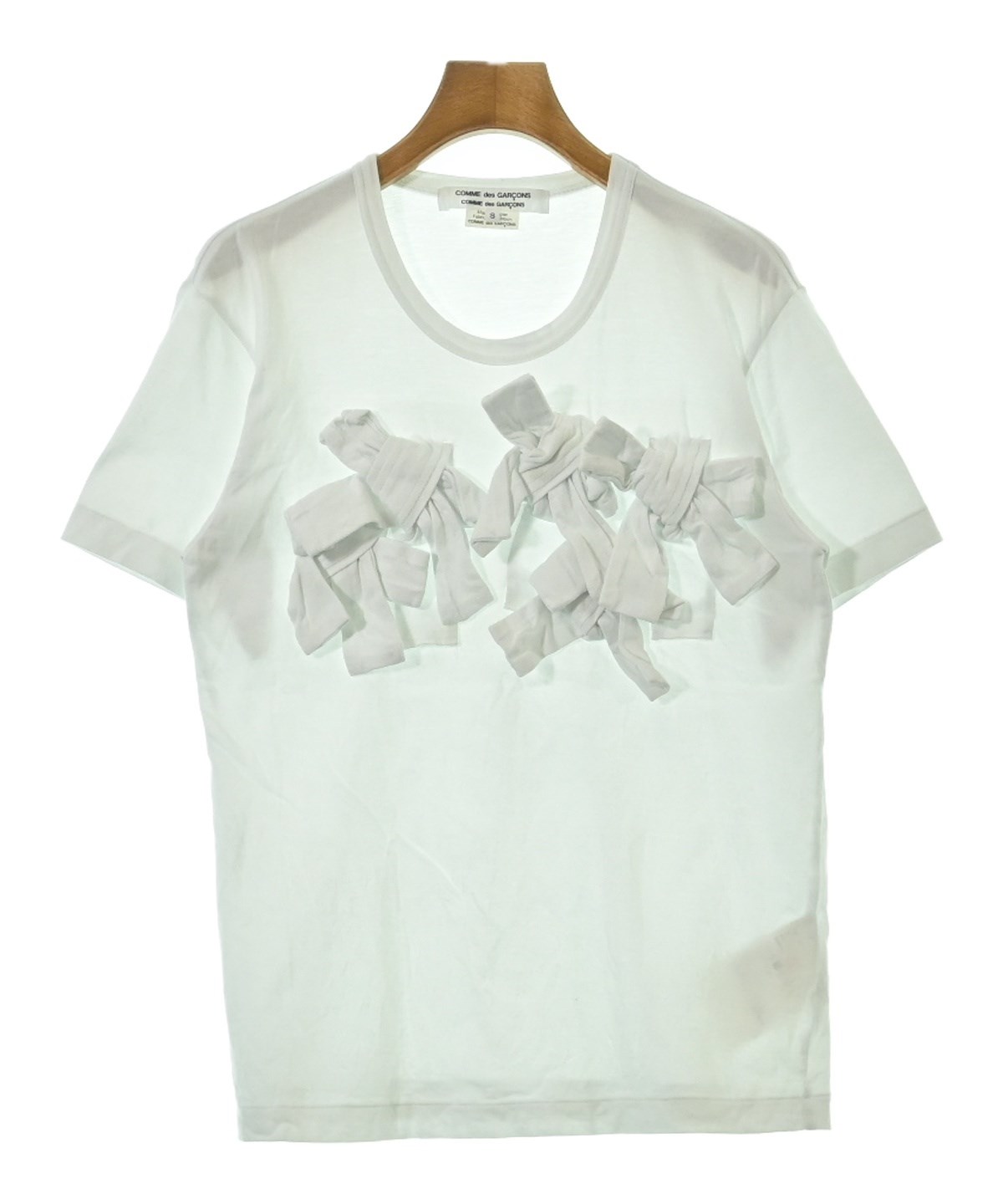 COMME des GARÇONS カットソー白Sサイズ新品未使用送料無料 COMME des GARCONS COMME des GARCONS（コムデギャルソン