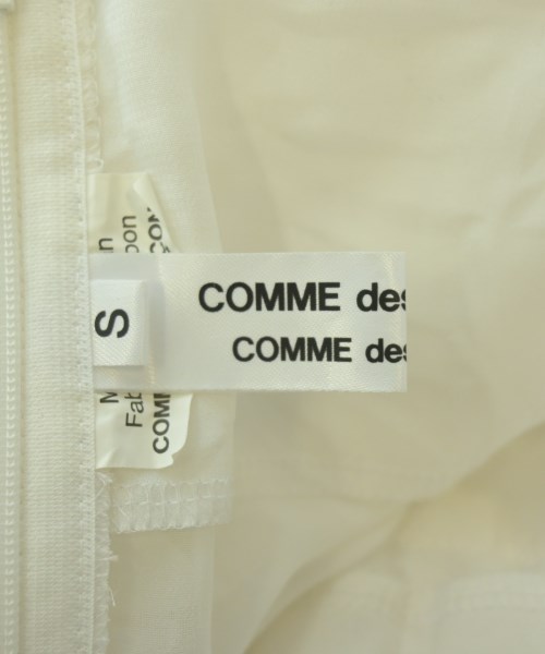 COMME des GARCONS COMME des GARCONS（コムデギャルソンコムデギャルソン）ワンピース 白 サイズ:S レディース/2200691840062