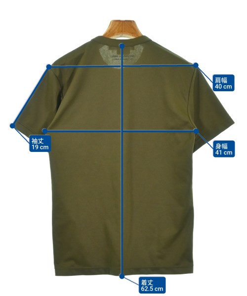 COMME des GARCONS COMME des GARCONS（コムデギャルソンコムデギャルソン）Tシャツ・カットソー カーキ サイズ:S レディース/2200692000144