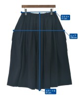 COMME des GARCONS COMME des GARCONS（コムデギャルソンコムデギャルソン）ひざ丈スカート 紺 サイズ:S レディース/2200692003015