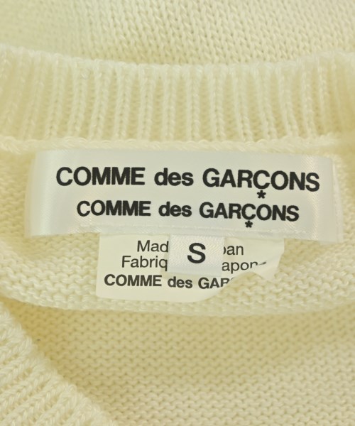 COMME des GARCONS COMME des GARCONS（コムデギャルソンコムデギャルソン）ニット・セーター 白 サイズ:S レディース/2200691325217