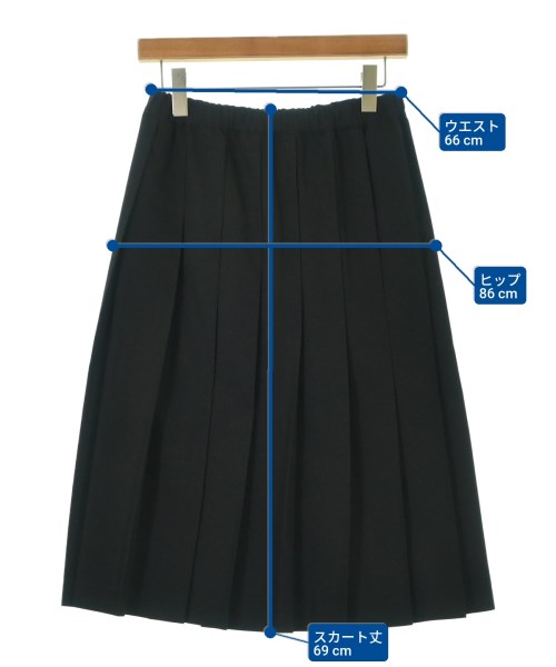 COMME des GARCONS COMME des GARCONS（コムデギャルソンコムデギャルソン）ロング・マキシ丈スカート 黒 サイズ:XS レディース/2200692540046