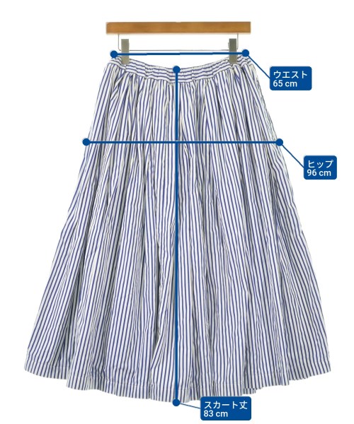 COMME des GARCONS COMME des GARCONS（コムデギャルソンコムデギャルソン）ロング・マキシ丈スカート 青 サイズ:-(M位) レディース/2200693035015
