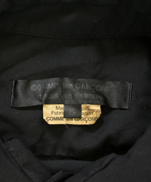 COMME des GARCONS COMME des GARCONS（コムデギャルソンコムデギャルソン）シャツワンピース 黒 サイズ:S レディース/2200693378082