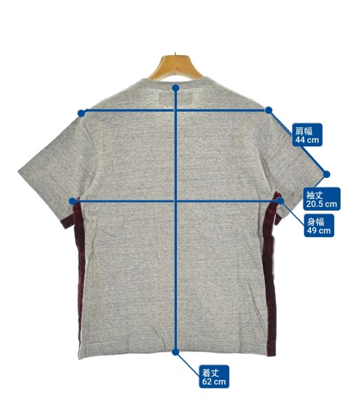 COMME des GARCONS HOMME HOMME（コムデギャルソンオムオム）Tシャツ・カットソー グレー サイズ:-(M位) メンズ/2200624988151