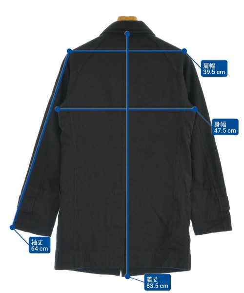COMME des GARCONS HOMME HOMME（コムデギャルソンオムオム）コート 黒 サイズ:XS メンズ/2200611369017