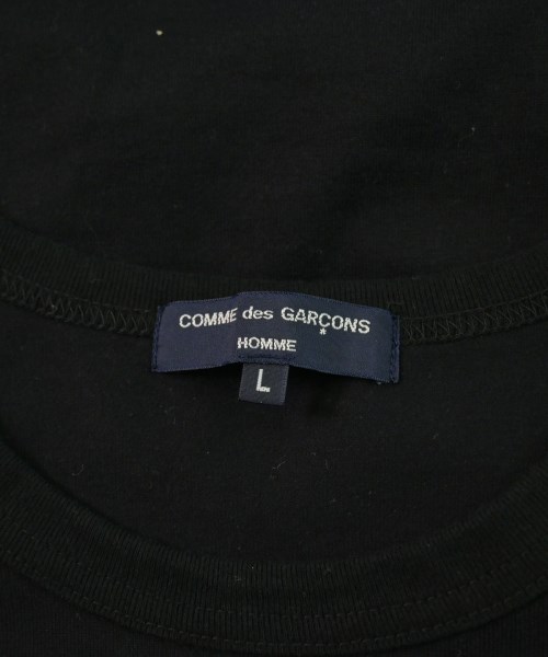 COMME des GARCONS HOMME（コムデギャルソンオム）Tシャツ・カットソー 黒 サイズ:L メンズ/2200614606324