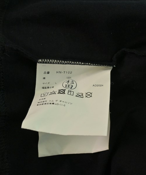 COMME des GARCONS HOMME（コムデギャルソンオム）Tシャツ・カットソー 黒 サイズ:L メンズ/2200614606324