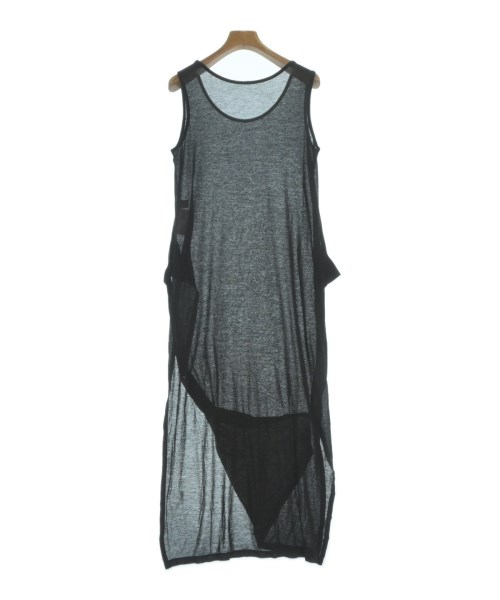 Yohji Yamamoto（ヨウジヤマモト）ワンピース 黒 サイズ:2(S位  