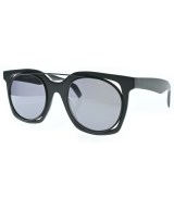 Yohji Yamamoto（ヨウジヤマモト）サングラス 黒 サイズ:- メンズ/2200635405029