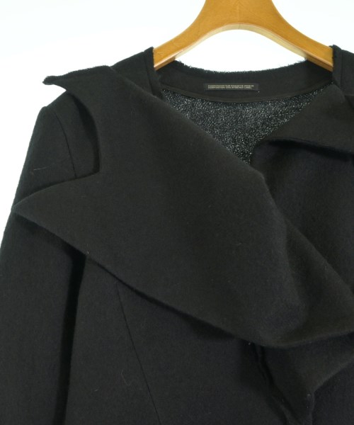 Yohji Yamamoto（ヨウジヤマモト）カジュアルジャケット 黒 サイズ:1(XS位) レディース/2200637622059
