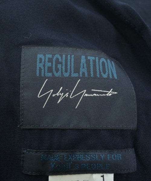 Yohji Yamamoto（ヨウジヤマモト）シャツワンピース 紺 サイズ:1(XS位) レディース/2200637622066