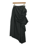 Yohji Yamamoto（ヨウジヤマモト）ロング・マキシ丈スカート 黒 サイズ:1(XS位) レディース/2200637622073