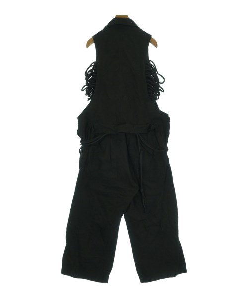 Yohji Yamamoto（ヨウジヤマモト）オールインワン/サロペット 黒 サイズ:1(XS位) レディース/2200625825042