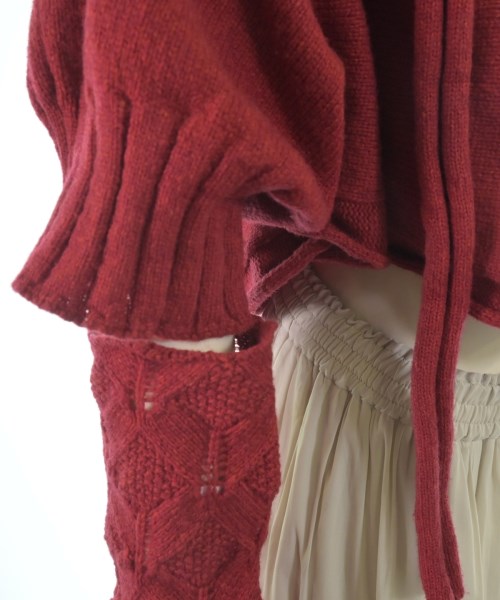 Yohji Yamamoto（ヨウジヤマモト）ニット・セーター 赤 サイズ:F レディース/2200640596026