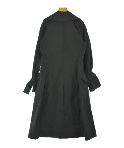 Yohji Yamamoto（ヨウジヤマモト）トレンチコート 黒 サイズ:1(XS位) レディース/2200640797010