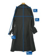 Yohji Yamamoto（ヨウジヤマモト）トレンチコート 黒 サイズ:1(XS位) レディース/2200640797010
