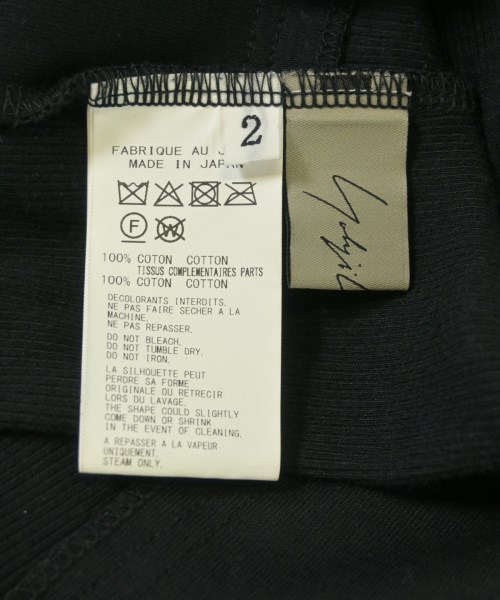 Yohji Yamamoto（ヨウジヤマモト）Tシャツ・カットソー 黒 サイズ:2(S位) レディース/2200640944025