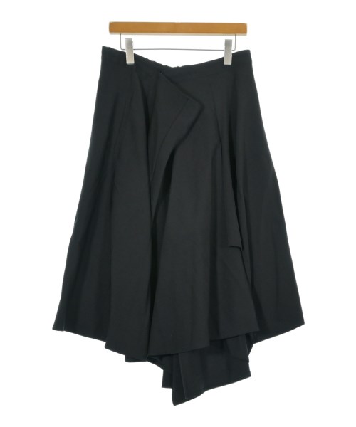 YOHJI YAMAMOTO(ヨウジヤマモト)ロング・マキシ丈スカート 黒 サイズ:1(XS位)/2200640077020