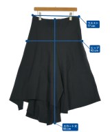Yohji Yamamoto（ヨウジヤマモト）ロング・マキシ丈スカート 黒 サイズ:1(XS位) レディース/2200640077020