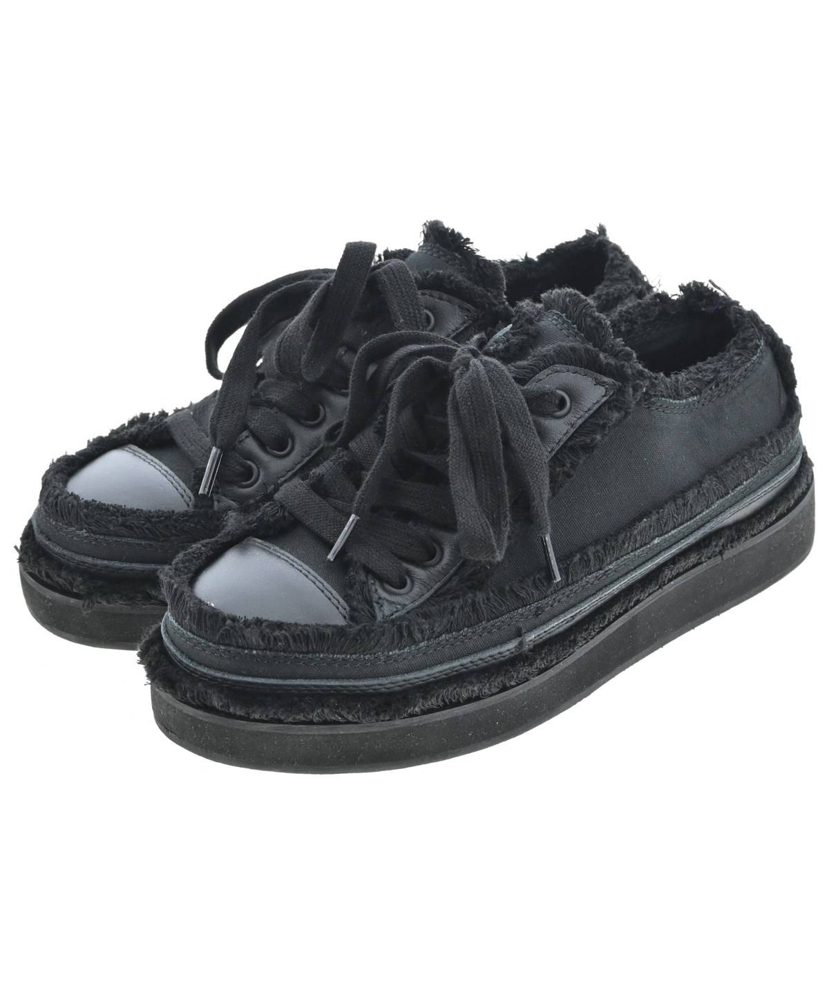 Yohji Yamamoto（ヨウジヤマモト）スニーカー 黒 サイズ:2(23cm位