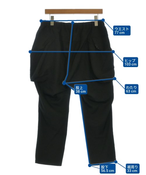 Yohji Yamamoto（ヨウジヤマモト）その他 黒 サイズ:1(XS位) レディース/2200641368042