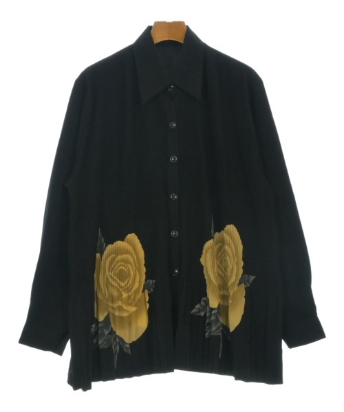 YOHJI YAMAMOTO(ヨウジヤマモト)ドレスシャツ 黒 サイズ:3(M位)/2200641444029